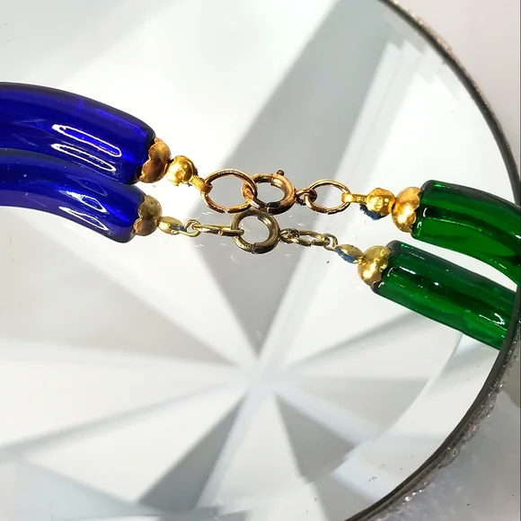 Vintage 1960's ARCHIMEDE SEGUSO for CHANEL Murano Glass Necklace - Picture 5 of 6